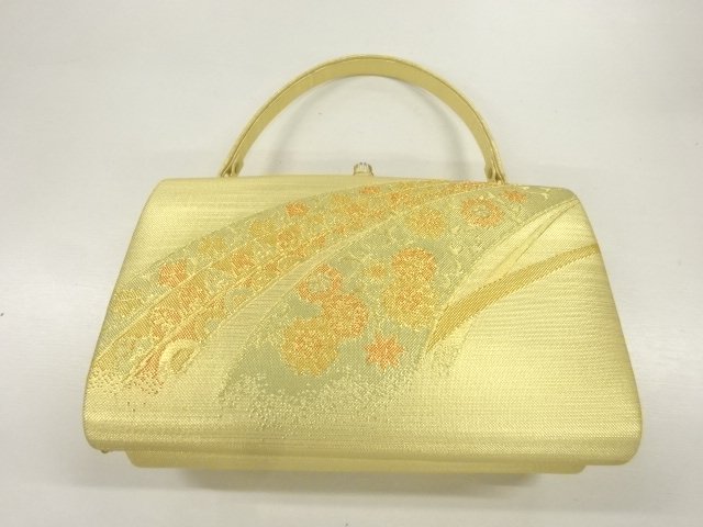 JAPANESE KIMONO / BAG / WOVEN FLOWER
